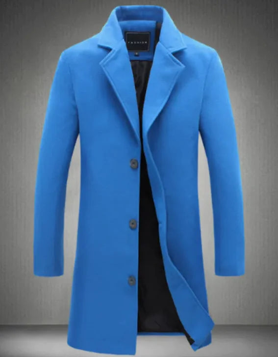 Elegant Men's Wool Jacket